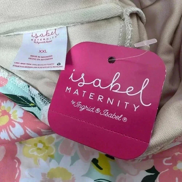 Isabel Maternity Floral One Piece Swimsuit - Picture 10 of 11